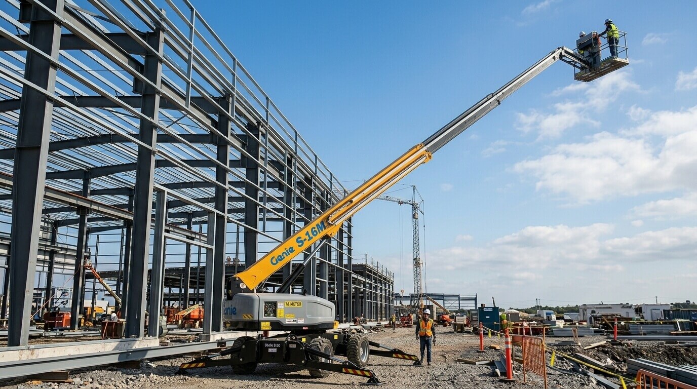 16 Meter Telescopic Boom Lift