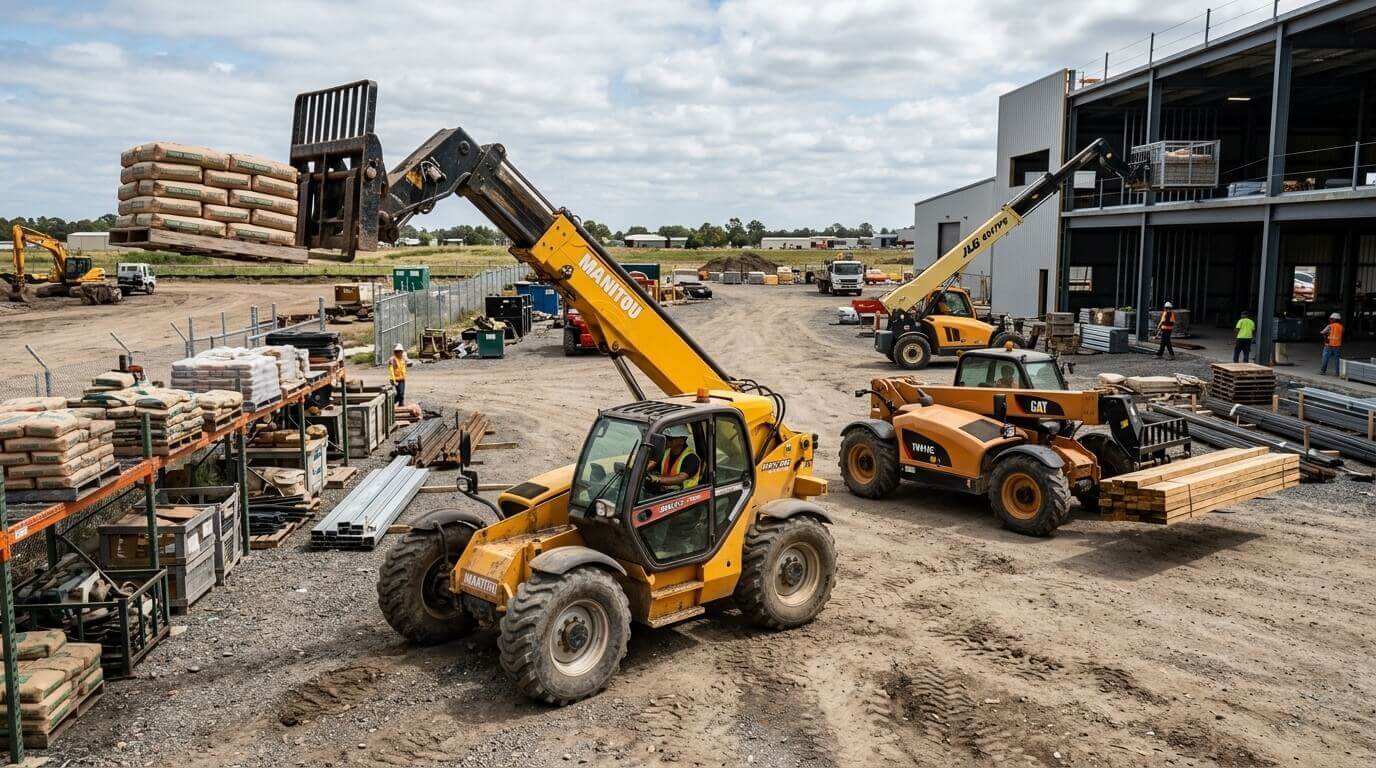 Key Features of Our Boom Loader Rental