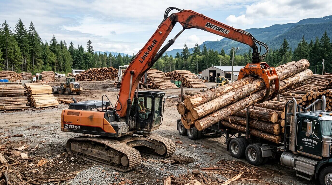 Key Features of Our Boom Loader Rental