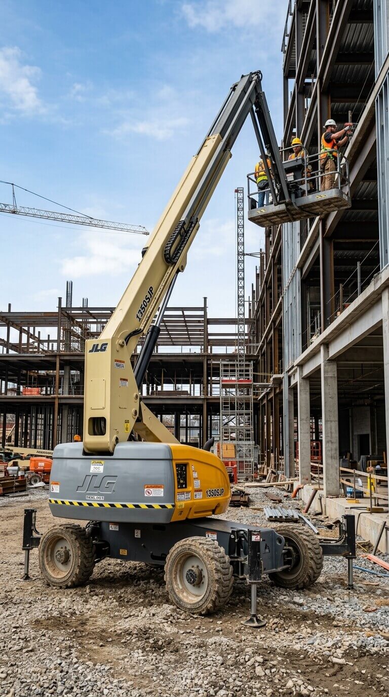 Diesel and electric boom lifts