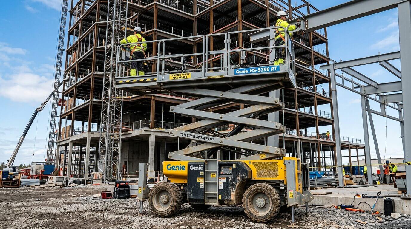 18 Meter Diesel Scissor Lift